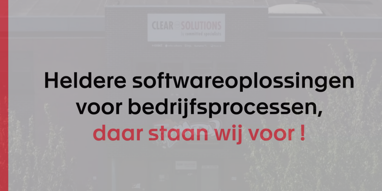 Heldere softwareoplossingen