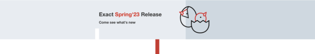 2023 Exact Spring release (banner)